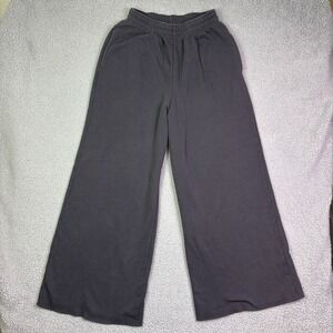 Wild Fable Sweatpants Womens M Gray Wide Leg Baggy Relaxed Y2K Style Flare
